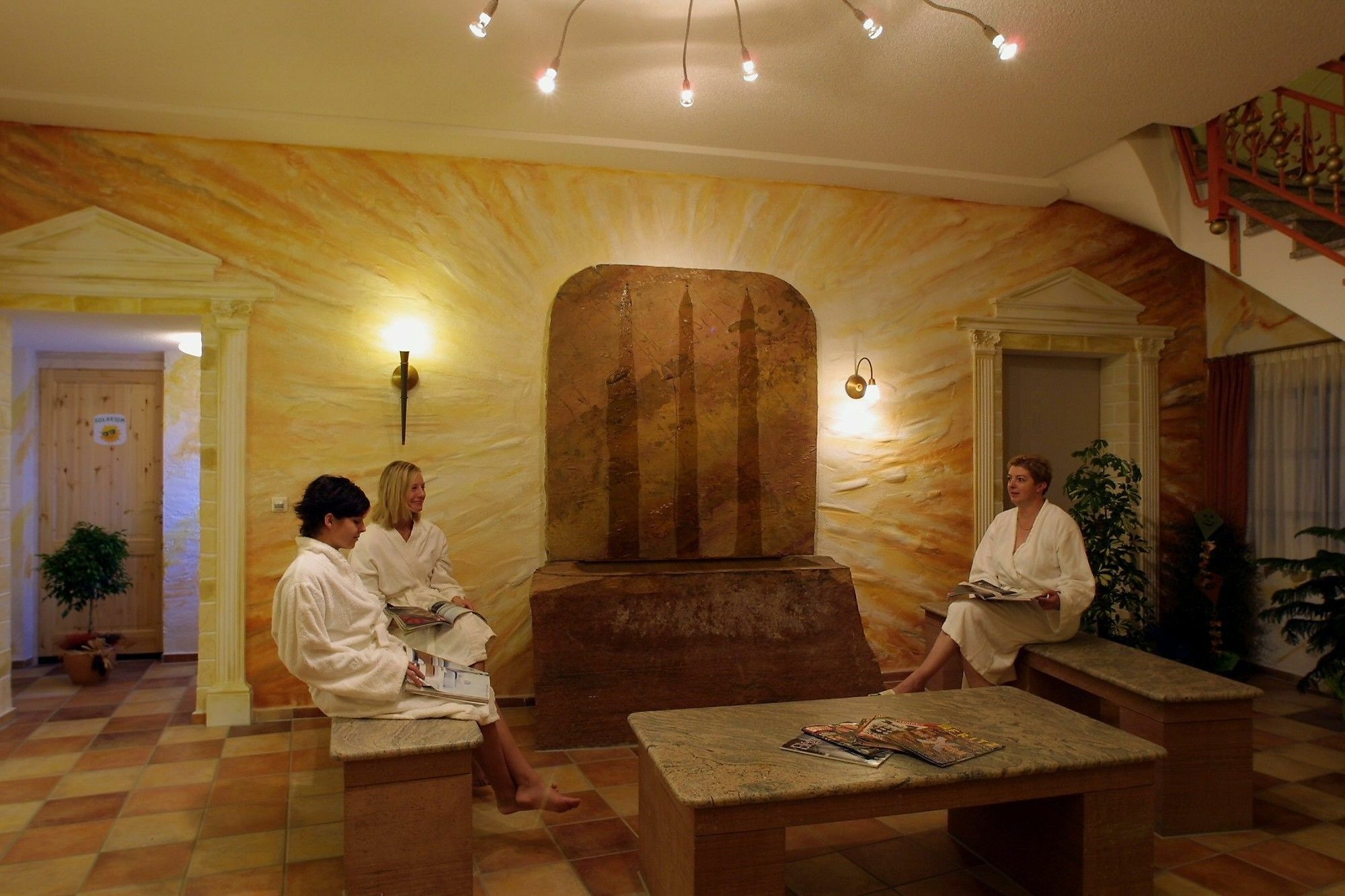 אסשפנבורג Hotel Wilder Mann מתקנים תמונה